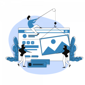 Website Design & Development illustration